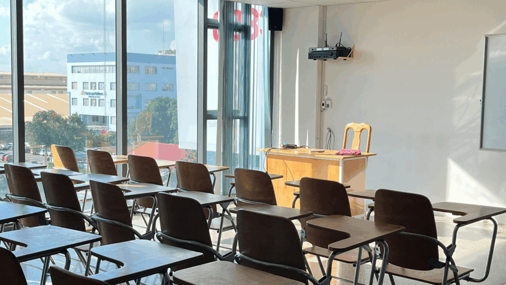 LuloPro cleaners performing school and education facility cleaning in Perth classrooms and common areas.